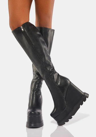 Deep Seas Wedge Boots