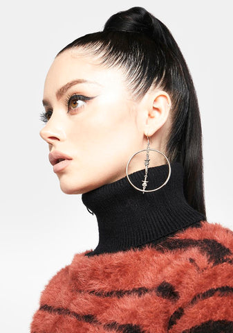 Unbreak The Curse Hoop Earrings