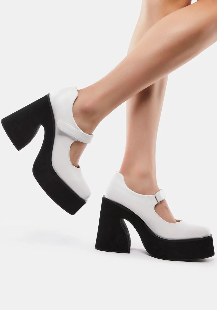 Ambrosia Mary Jane Platform Heels