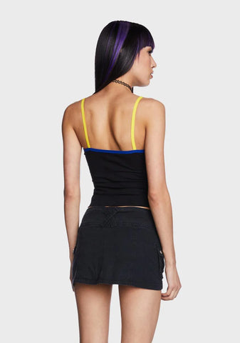 Short Circuit Crop Top