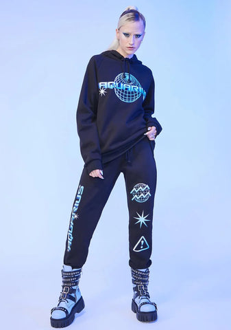Aquarius Worldwide Graphic Jogger Sweatpants