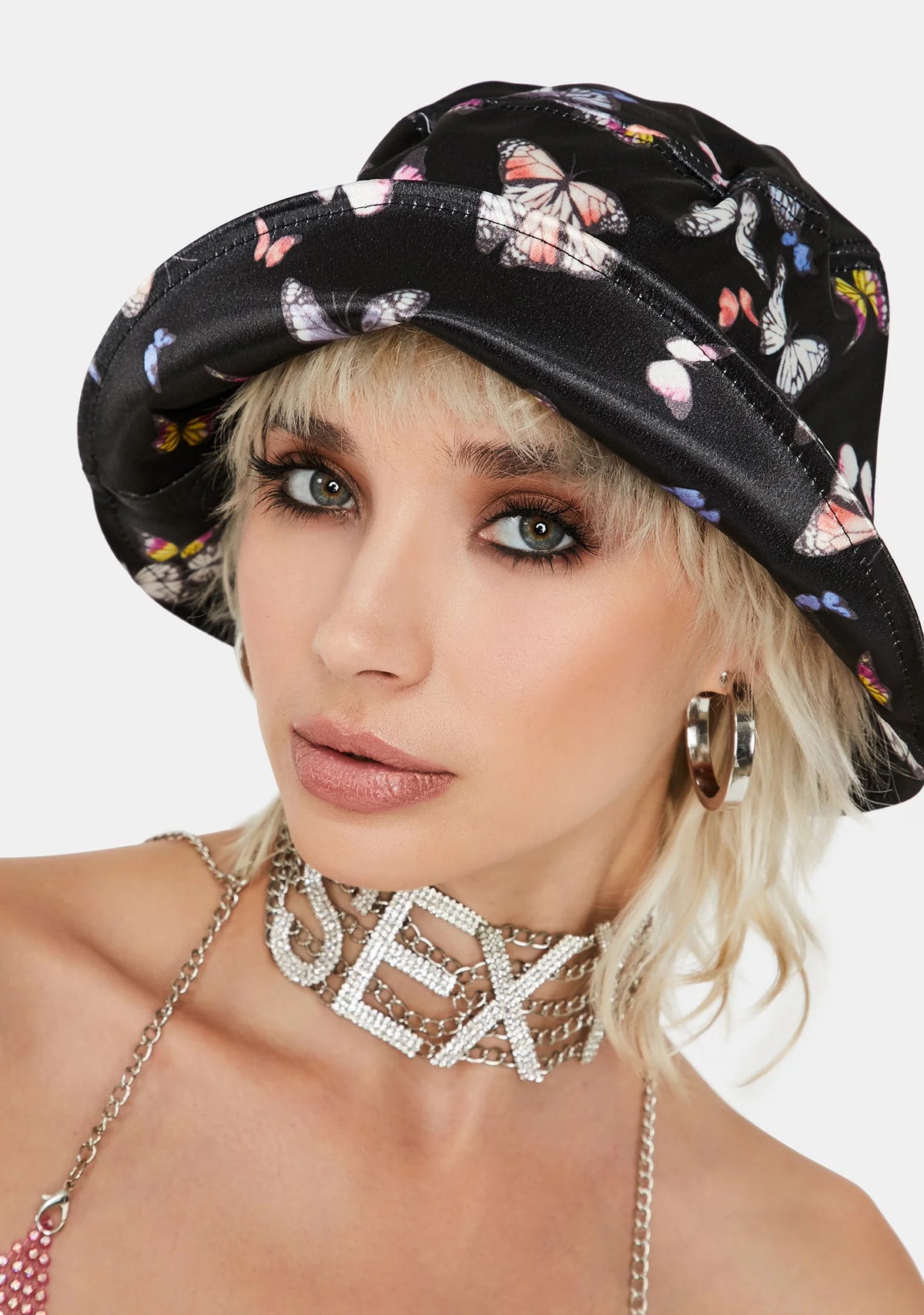 Licorice Buckets of Butterflies Hat