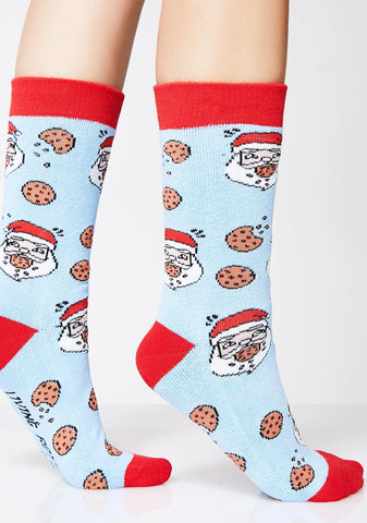 Santa Chocolate Scented Socks