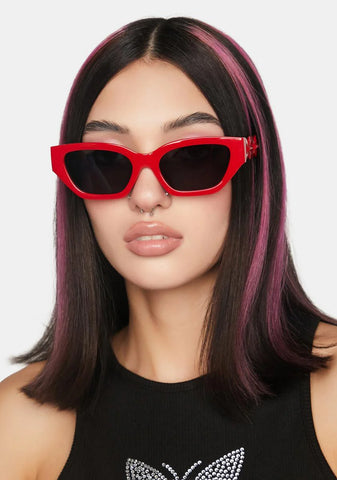 Fire Dark Desires Chainlink Sunglasses