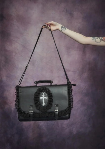 Infernal Blessing Gothic Satchel Bag