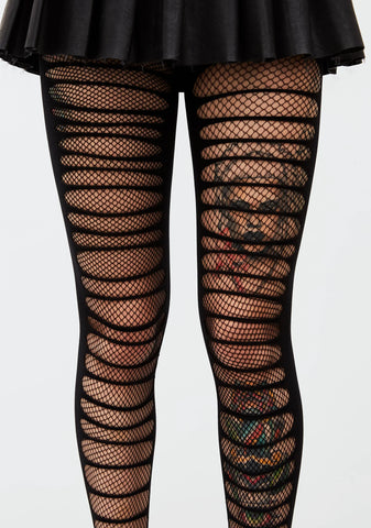Sweet Disaster Fishnet Tights