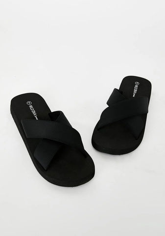 Wicked Vacay Time Sandal Slides