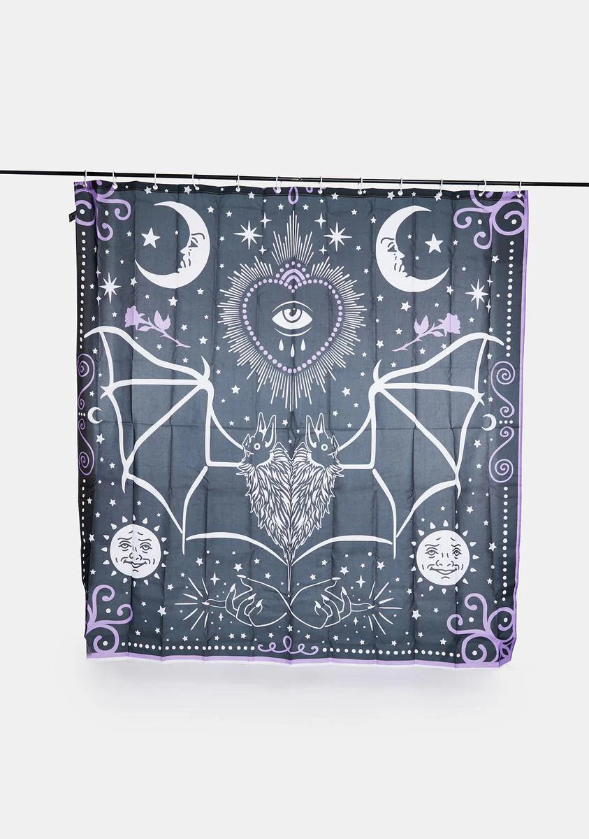 All Seeing Eye Magic Bat Curtain
