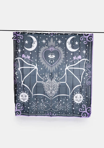 All Seeing Eye Magic Bat Curtain