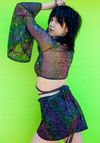 Show Ur Pride Wrap Skirt