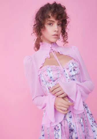 Tallest Tower High Collar Bustier