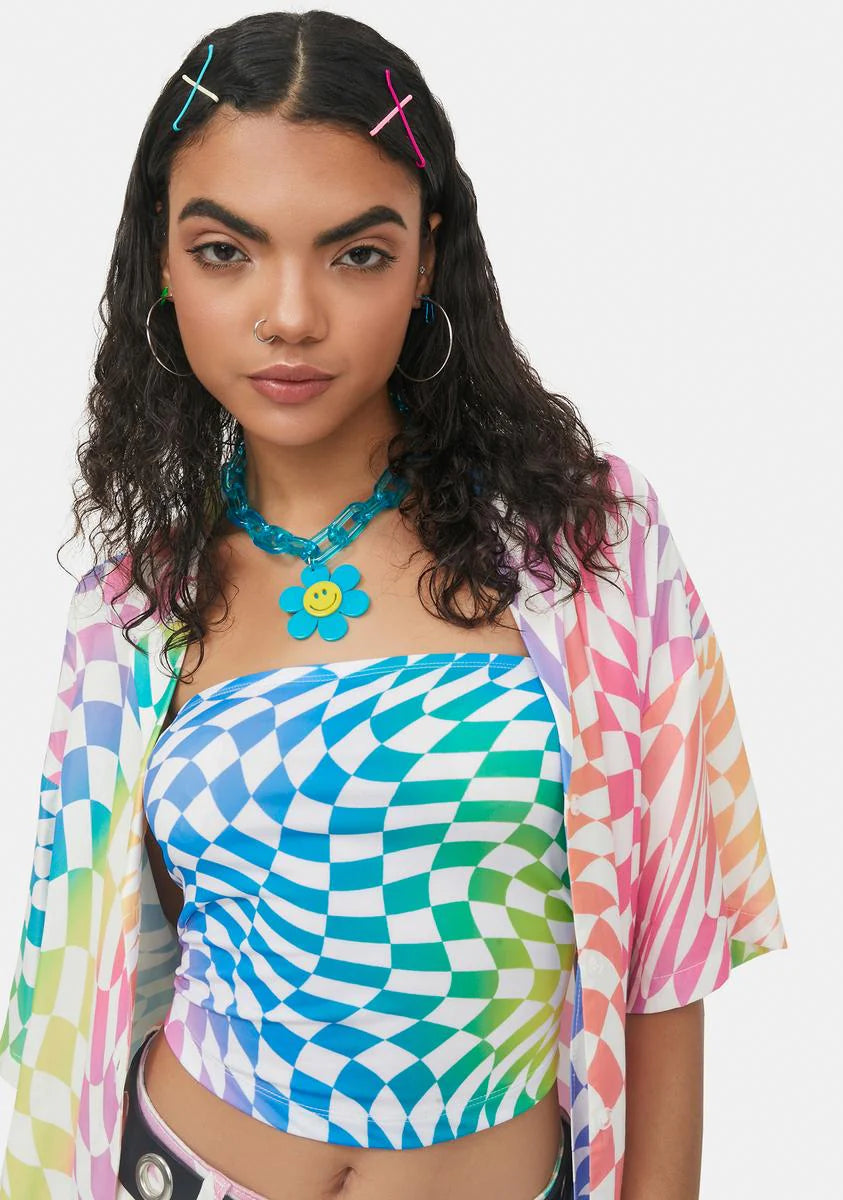 Stay Groovy Chain Choker