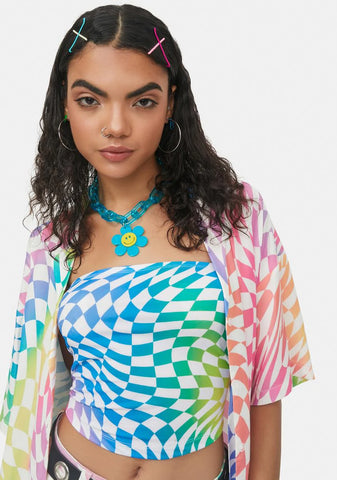 Stay Groovy Chain Choker