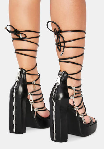 In Your Zip Code Platform Heels