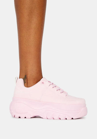 Bubblegum Soar High Platform Sneakers