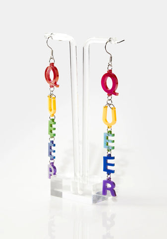 Queer Life Rainbow Earrings