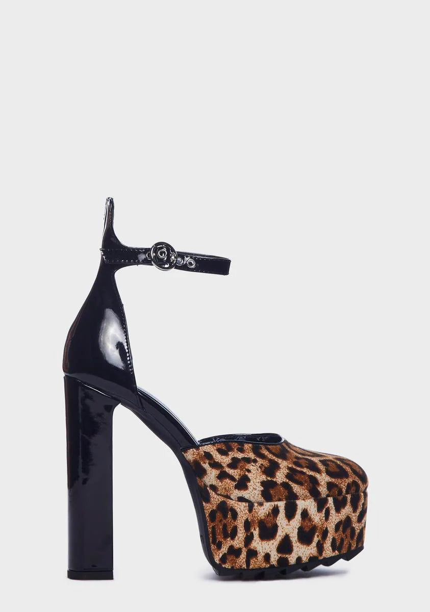 I Cheated Platform Heels