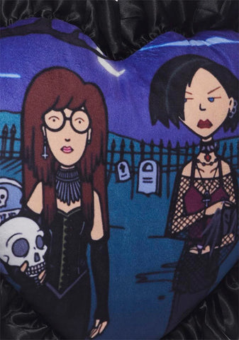 Harsh Realities Heart Pillow