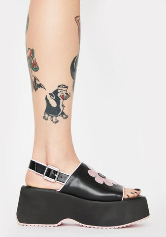 One Way Ticket Platform Sandals