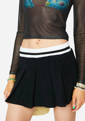 Bucket List Adventures Pleated Skirt