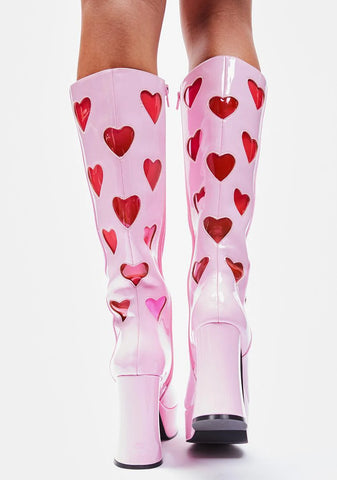 Sweet Retro Romance Go Go Boots