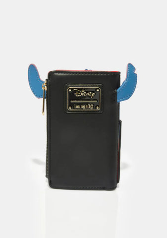 Disney Lilo & Stitch Vampire Stitch Bowtie Wallet