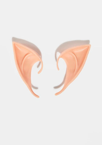 Peach Short Elf Ears