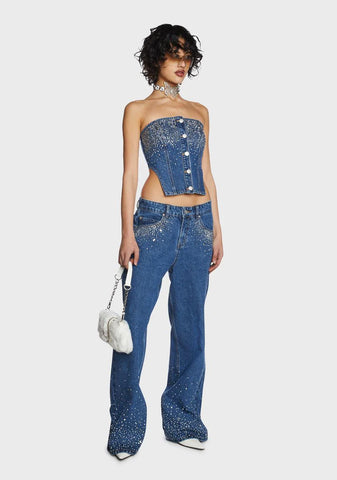 Ziggy Rhinestone Jeans