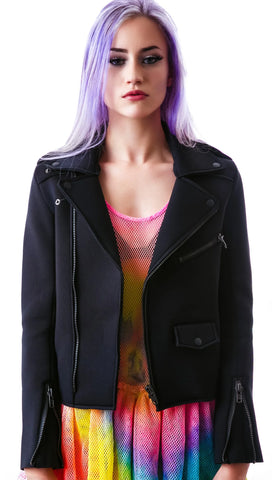Neoprene Moto Jacket