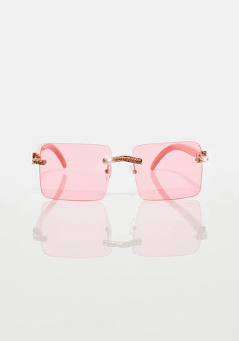 Bottomless Budget Square Sunglasses