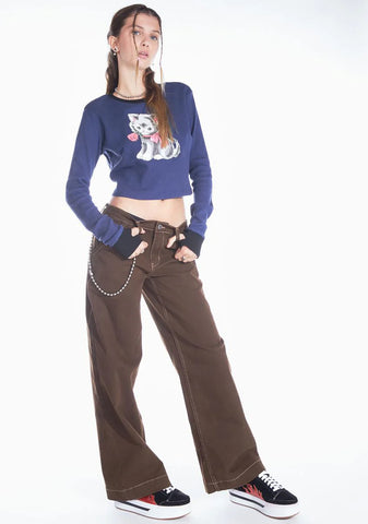 Later Hater Wide Leg Pants