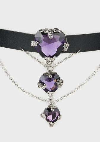 Daily Flirt Velvet Choker