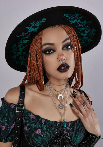 Herbal Magic Wide Brim Hat