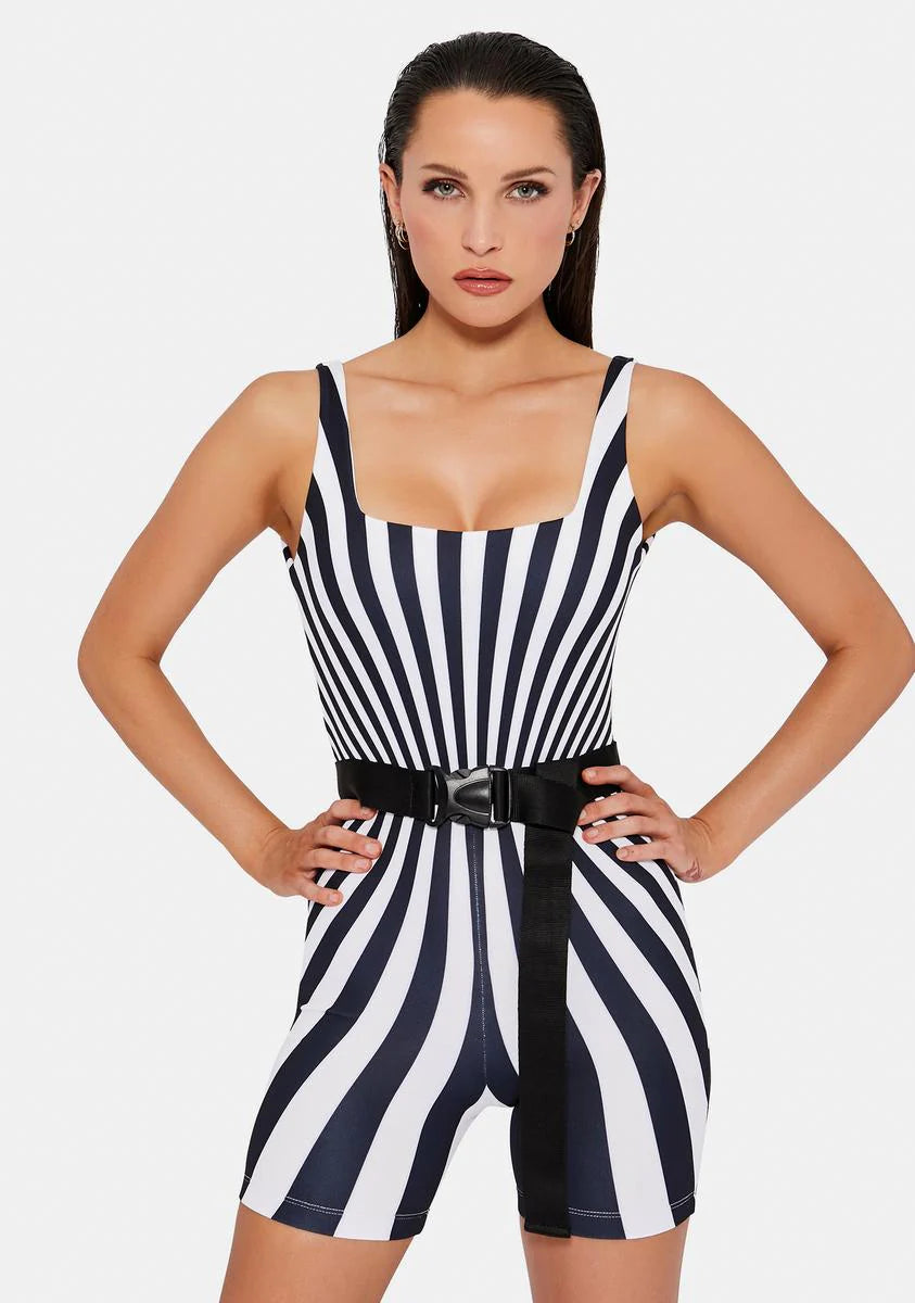 Hypno Belted Romper