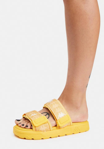 Yellow White 222 Banda Aster 1 Sandals