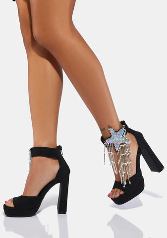 Shine Bright Platform Heels