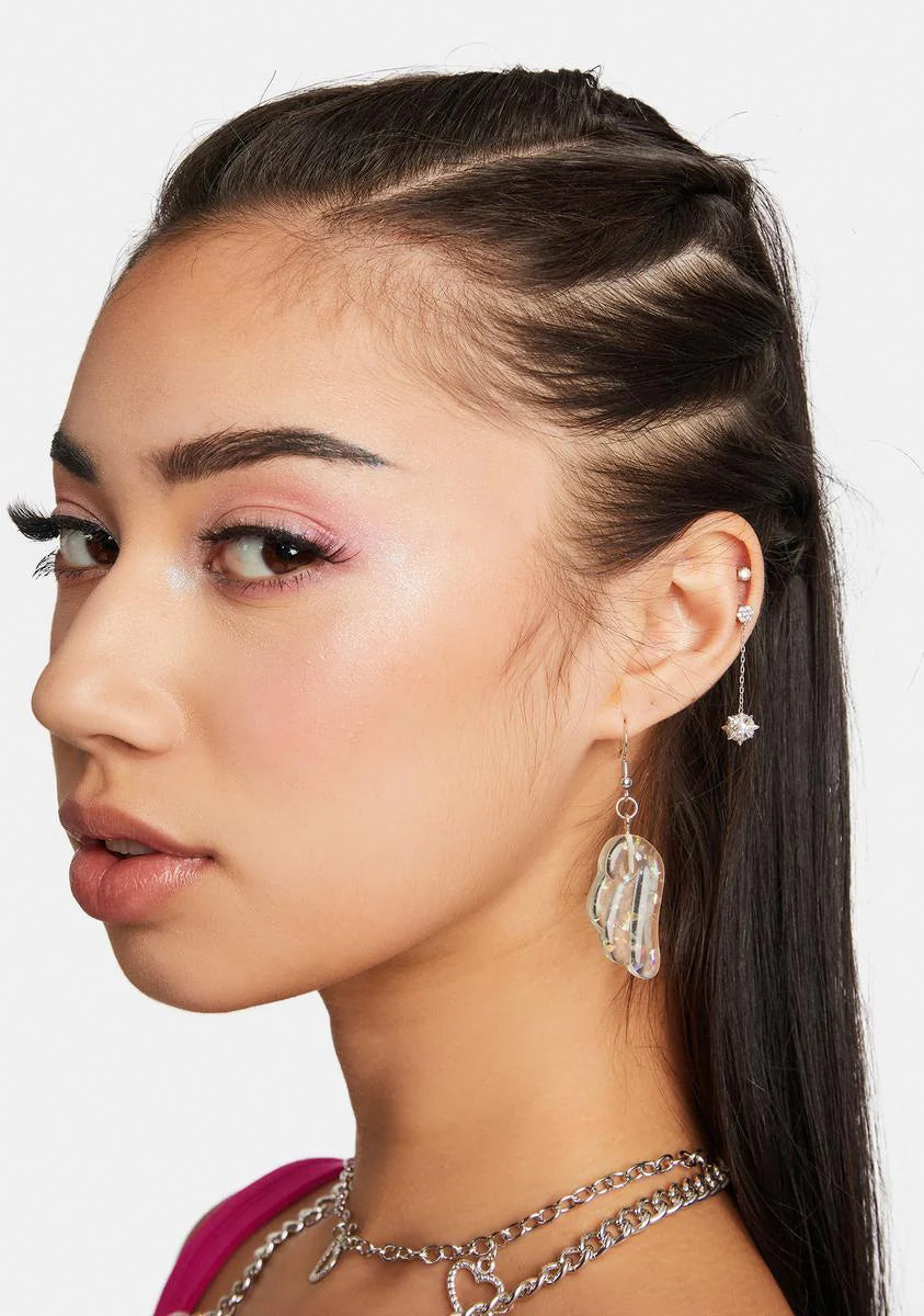 Fairy Wings Glow Drop Earrings