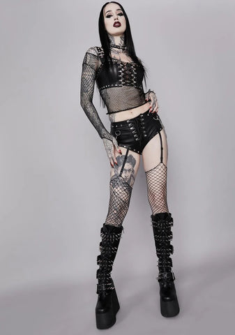 Minutes To Midnight Bustier Top