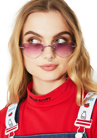 Lolita Hearts Sunglasses