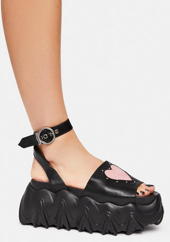 Sweetest Love Chunky Platform Sandals