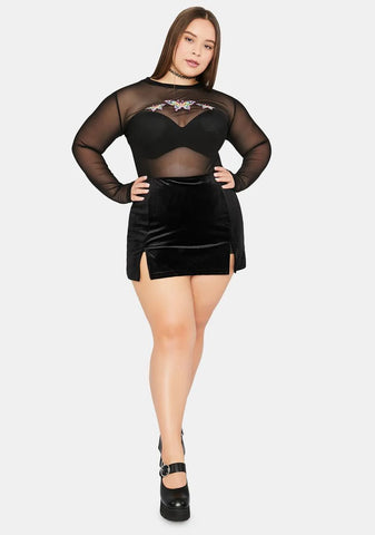 You're My Only Wish Mesh Top