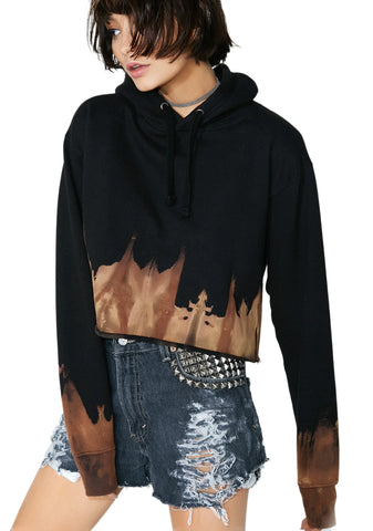 Reworked Cropped Sweatshirt