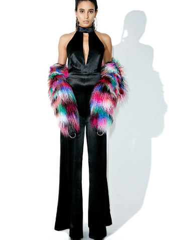 Bisious Satin Jumpsuit