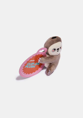 Sloan Sloth Clip On Plush