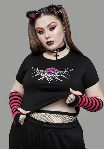 I'm Nobody's Fool Rose Graphic Tee