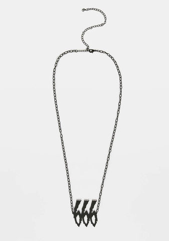 Devoted Digits Necklace
