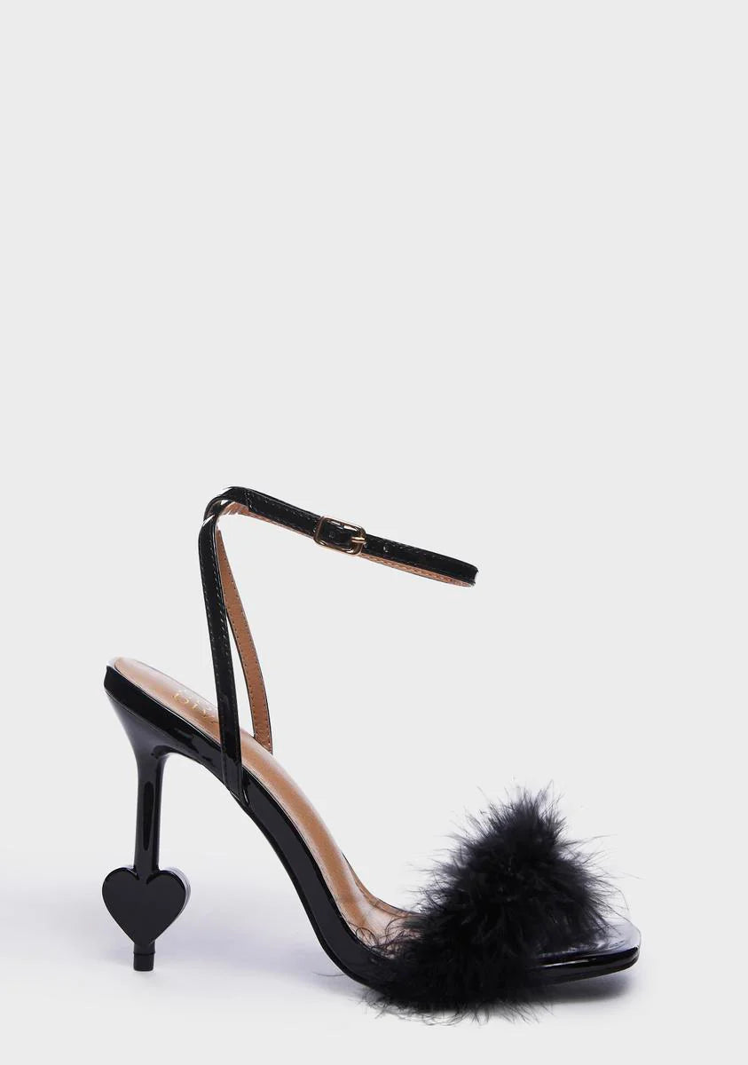 Lovefool Fluffy Heels