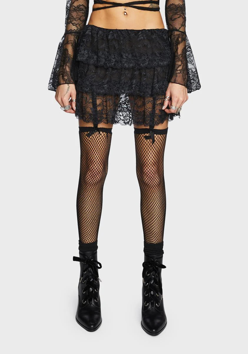 Undeniable Charm Lace Skirt