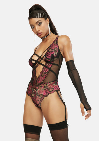 Sometimes A Fantasy Mesh Bodysuit
