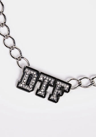 Send A Message Chain Necklace